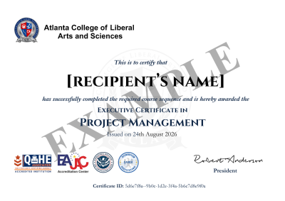 certificate sample