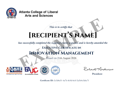 certificate sample