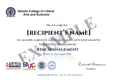 certificate sample