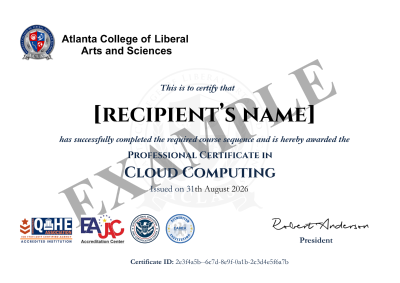 certificate sample